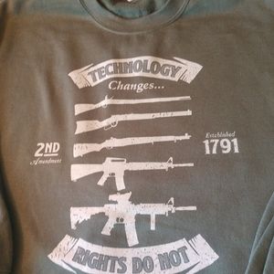 Technology changes rights do not sweatshirt